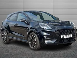 Black Used 2023 Ford Puma ST-Line X Hatchback | £18,500 (Fair price)