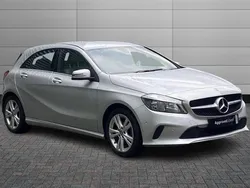 Polar silver Used 2017 Mercedes A180 Executive Hatchback | £12,050 (Good price)