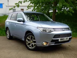 Blue Used 2015 Mitsubishi Outlander P-HEV Estate | £7,300 (Good price)