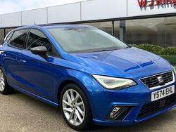 Blue Used 2024 Seat Ibiza FR Hatchback | £17,295 (Fair price)