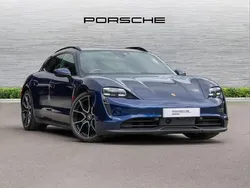 Blue Used 2023 Porsche Taycan Sedan | £65,995 (Expensive)