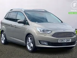 Silver Used 2017 Ford Grand C-Max Titanium X MPV | £11,399 (Fair price)