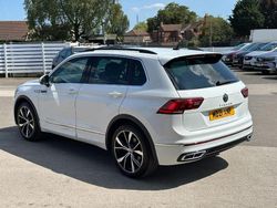 White Used 2021 VW Tiguan R-line SUV | £23,495 (Fair price)