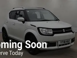 White Used 2018 Suzuki Ignis SZ-T Hatchback | £6,449 (Fair price)