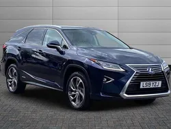Blue Used 2019 Lexus RX450h SUV | £30,950 (Expensive)