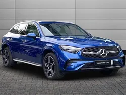 Spectral blue Used 2023 Mercedes GLC300e AMG Line Premium Estate | £44,950 (A bit pricey)