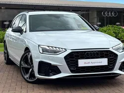 White Used 2024 Audi A4 Black Edition Estate | £31,980 (A bit pricey)