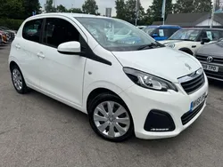 White Used 2018 Peugeot 108 Active Hatchback | £6,395 (Fair price)