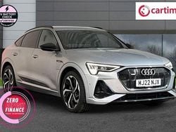 Used 2022 Audi e-tron Sportback Black Edition SUV | £26,750 (Good price)
