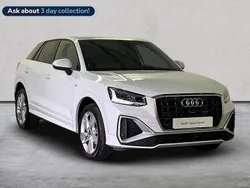 White Used 2025 Audi Q2 S-Line SUV | £28,351 (Fair price)