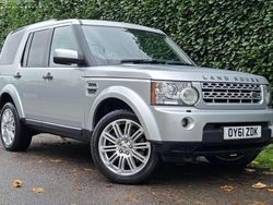 Silver Used 2011 Land Rover Discovery 4 HSE SUV | £13,995 (A bit pricey)