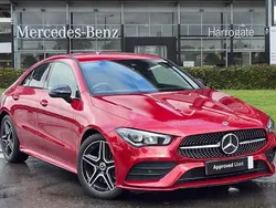 Red Used 2023 Mercedes CLA200 Executive Coupe | £26,200 (Fair price)