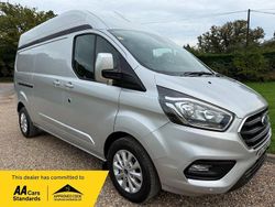 Silver Used 2021 Ford Transit Custom Limited Van | £13,990 (Fair price)