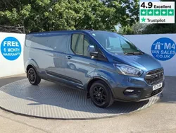 Blue metallic (metallic paint) Used 2021 Ford Transit Custom | £16,995 (Super price)