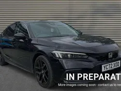 Black Used 2022 Honda Civic Advance Hatchback | £26,577 (Fair price)