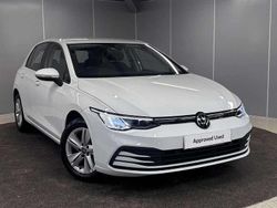 White Used 2022 VW Golf VIII Life Hatchback | £18,295 (Fair price)