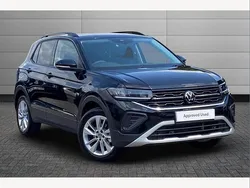 Black New 2025 VW T-Cross Match SUV | £22,695 (Fair price)