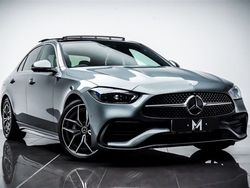 Grey Used 2023 Mercedes C300 AMG line Sedan | £37,495 (Fair price)