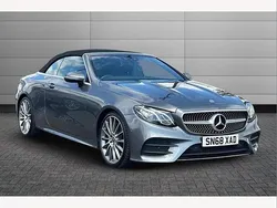 Grey Used 2018 Mercedes E220 AMG line Cabriolet | £21,995 (Fair price)