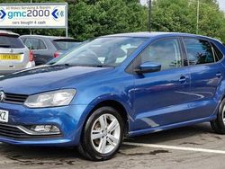 Blue Used 2016 VW Polo Match Hatchback | £9,495 (Fair price)