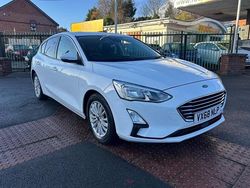 White Used 2019 Ford Focus Titanium Hatchback | £8,390 (Good price)