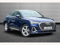 Blue Used 2023 Audi Q3 S-Line SUV | £30,750 (Fair price)