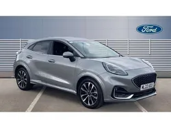 Silver Used 2022 Ford Puma ST-Line SUV | £16,229 (Fair price)
