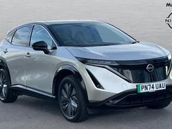 Silver Used 2024 Nissan Ariya Advance SUV | £27,221 (Expensive)