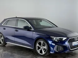 Blue Used 2023 Audi A3 Sportback S-Line Hatchback | £22,350 (Fair price)