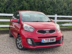 Red Used 2013 Kia Picanto City Hatchback | £2,495 (Fair price)
