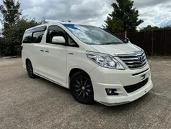 White Used 2013 Toyota Alphard MPV | £17,495 (A bit pricey)