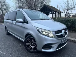 Silver Used 2019 Mercedes V300 AMG line MPV | £39,995