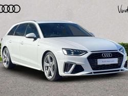 White Used 2020 Audi A4 S-Line Estate | £18,601 (Good price)