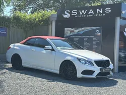 White Used 2013 Mercedes E350 AMG Cabriolet | £8,495 (A bit pricey)