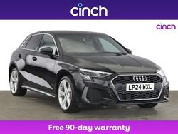 Black Used 2024 Audi A3 e-tron S-Line Hatchback | £24,549 (Fair price)