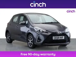 Grey Used 2019 Toyota Yaris Hatchback | £11,699 (Fair price)