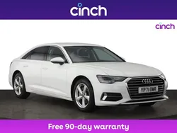 White Used 2021 Audi A6 Sport Sedan | £19,999 (Fair price)