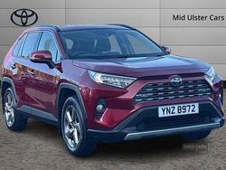 Red Used 2019 Toyota RAV4 Hybrid Design SUV | £21,695 (Fair price)