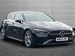 Cosmos black Used 2024 Mercedes A180 Executive Hatchback | £25,595 (Expensive)