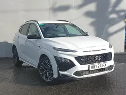 White Used 2022 Hyundai Kona N Line SUV | £16,998 (A bit pricey)