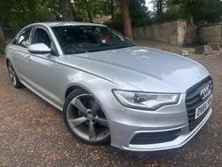 Silver Used 2015 Audi A6 Black Edition Sedan | £5,795 (Fair price)