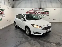 White Used 2017 Ford Focus Zetec Hatchback | £6,599 (Fair price)