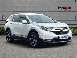 White Used 2020 Honda CR-V Hybrid SUV | £21,950 (Fair price)