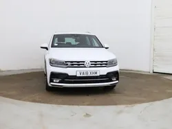 White Used 2018 VW Tiguan R-line SUV | £14,495 (Good price)