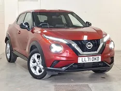 Red Used 2021 Nissan Juke N-Connecta SUV | £16,498 (Fair price)