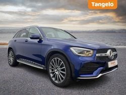 Blue Used 2020 Mercedes GLC300 AMG Line Premium Estate | £27,995 (Good price)