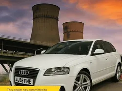 White Used 2008 Audi A3 S-Line Hatchback | £2,490 (Fair price)