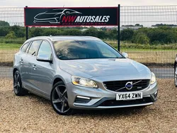 Silver Used 2014 Volvo V60 R-Design Estate | £6,970 (Fair price)