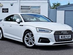White Used 2018 Audi A5 Sportback Sport Hatchback | £17,890 (Fair price)