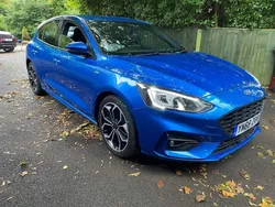 Blue Used 2018 Ford Focus ST-Line X Hatchback | £9,795 (Good price)